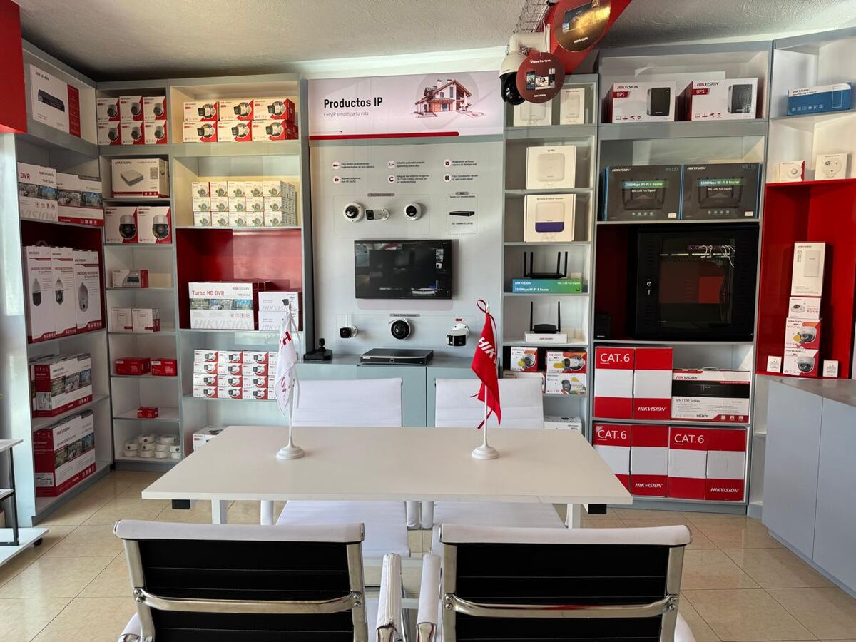 Exhibidor de productos IP Hikvision