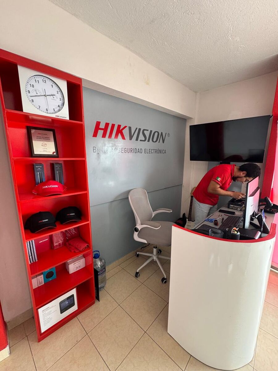 Área de marca Hikvision